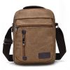 Canvas Multifunctional Portable Casual Retro Shoulder Crossbody Bag Handbag