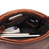 Men PU Business Casual Shoulder Crossbody Bag Briefcase