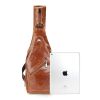Men's PU Leisure Vintage Style Crossbody Bag Outdoor Travel Chest Pocket