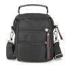 Men's Nylon Multifunction Handbag Leisure Shoulder Crossbody Bag