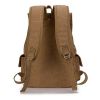 Men Outdoor Travel Canvas Backpack School Rucksack Shoulders Bag