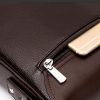 Men Business Genuine Leather Cowhide Casual Shoulder Crossbody Bag