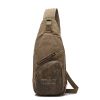 AERLIS Men Canvas Multifunctional Sport Casual Chest Crossbody Bag