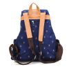 Small Flowers Canvas Backpack