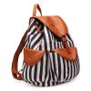 Canvas Stylish Travel Bag String Shoulder Bag Strap Backpack