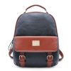 Women Backpacks Girl Student School Bags PU Leather Travel Rucksack