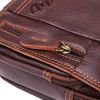Men's First Layer Cowhide Leather Bag Small Packet Messenger Bag