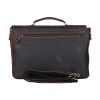 Retro Genuine Leather Cowhide Men's Shoulder Bag Messenger Laptop Bag
