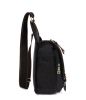 KAUKKO Black Men's Retro Canvas Travel Shoulder Bags Messenger Bag