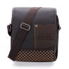 Men Briefcase Business PU Casual Single-shoulder Crossbody Bags