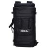 IBEG Men Tactical Nylon Multifunctional Mountaineering High Capacity Backpacks 45L 60L