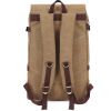 KAUKKO Mens Casual Vintage Canvas Backpack Travel Camping Bags