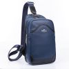 Men Casual Chest Package Small Male Black Blue Crossbody Messenger Bag