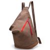 Men And Women Canvas Backpack Casual Outdoor Backpack Students Book Bags Rucksack
