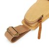 Men Canvas Outdoor Casual Chest Shoulder Crossbody Bag