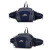 Men's Travel Hiking Waterproof Backpack Large Capacity Nylon Multifunction Riding Bag