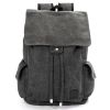 Men Outdoor Travel Canvas Backpack School Rucksack Shoulders Bag