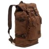 Men Canvas Casual Retro Travel Outdoor Shoulders Computer Bag Backpack