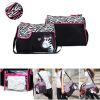 Giraffe or Zebra Diaper Bag complete with changing pad and clear pouch!