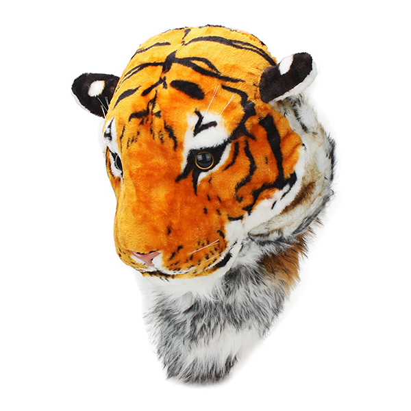 Luxury Tiger Head Backpack (Color: Yellow)
