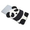 BUBM 13inch Panda Design Hair Felt Shock-Proof Laptop Inner Package Bag for MacBook