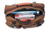 KAUKKO Men Canvas Durable Big Travel Retro Shoulders Bag Backpack