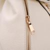 Women Rivet Backpack Casual Shoulder Bag Laides Drawstring PU Leather Backpack