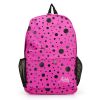 Candy Color Polka Dots Backpack; Canvas
