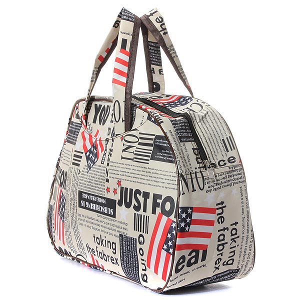 Fashion Large Capacity Waterproof Bag Handbag Travel Bag Luggage Bag (Pattern: 01)