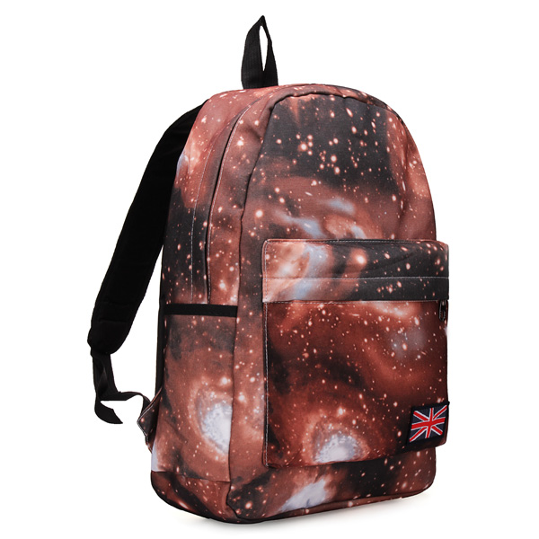 Star Lovers Backpack (Color: Brown)