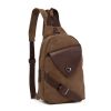 Men; Canvas; Casual; Outdoor; Shoulders Backpack; Crossbody Bag