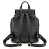 Women; PU Leather; Tassel; Travel; Satchel; Shoulder; Backpack; Student School Bag