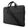 POFOKO Seattle; 11.6/13/15.4 inch; Waterproof Laptop Bag for Laptop/Notebook in Black and Grey Oxford Fabric