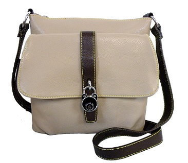 Stylish Messenger Bag (Color: Taupe)