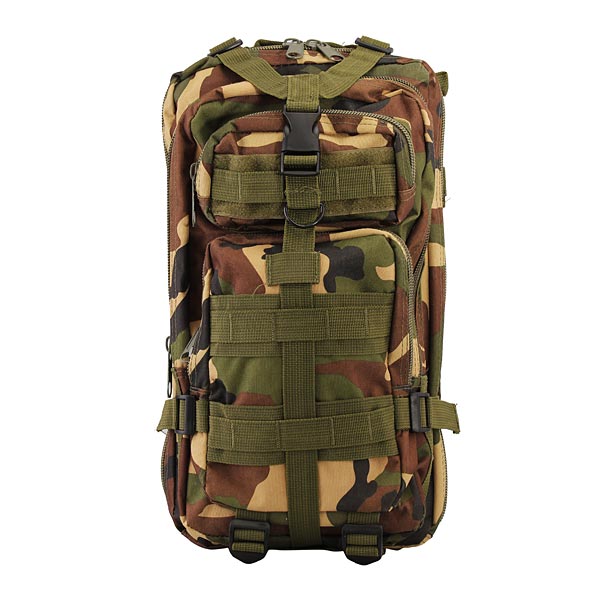 Mens Five Colors Casual Riding Hiking Mountaineering Backpacks (Color: Jungle Camo)